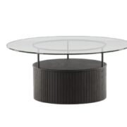 Bovall Soffbord ø90 Svart