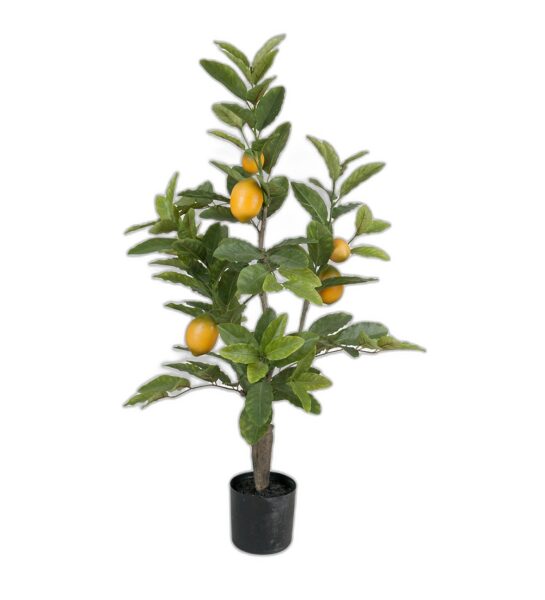 Citron 90 cm – Konstgjort träd | 2-PACK