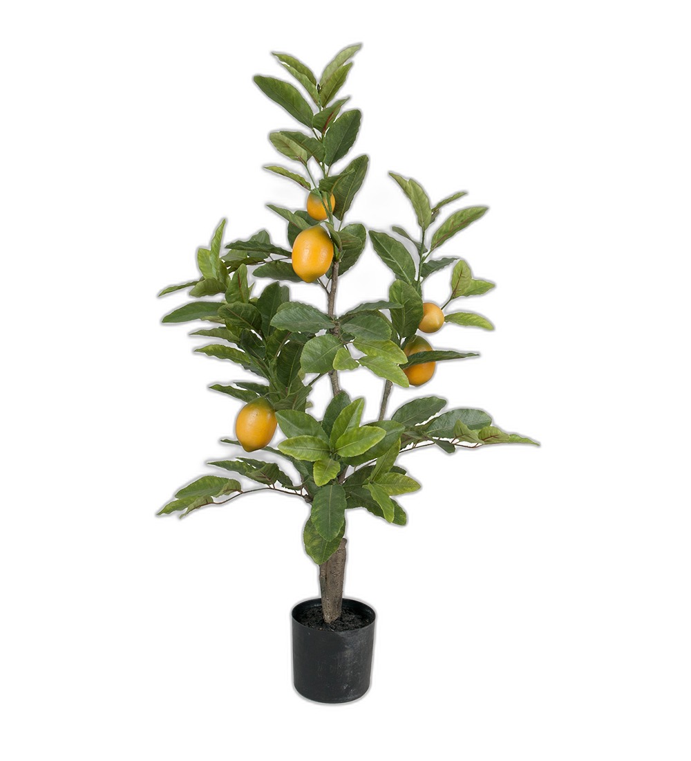 Citron 90 cm – Konstgjort träd | 2-PACK