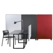 Edge ljudabsorberande golvsskärm – Höjd 1800 mm