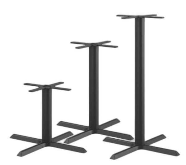 Ferrea kryss-stativ 76 cm – 3 olika höjder för inomhus och utomhusbruk