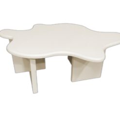 Flower Soffbord 116×76 Beige – Stil och lekfullhet för hem och kontor