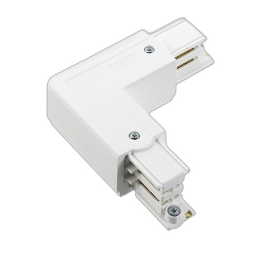 Global Trac PRO XTS35-3 L-skarv Vit | 3-fas skensystem Belid