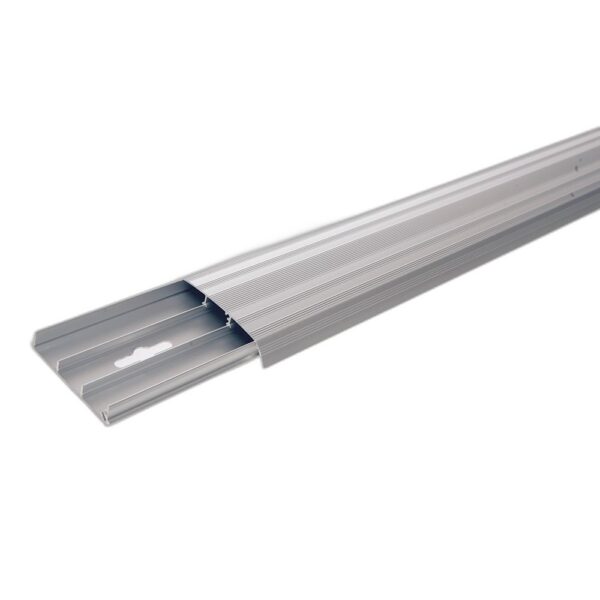 Golvlist – kabelkanal i Aluminium, 2500 mm