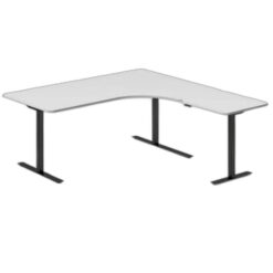 Höj och sänkbart hörn skrivbord DNA – 1800 x 1800/2000/2200