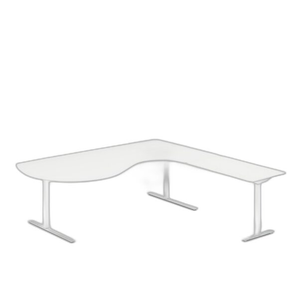 Hörnbord & Mötesbord DNA – Höj- och sänkbart 2365 x 1800/2000/2200 mm