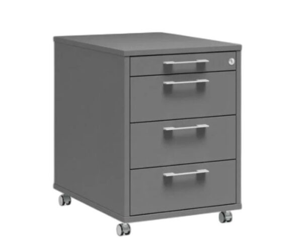 Hurts DNA – 4 lådor, mörkgrå