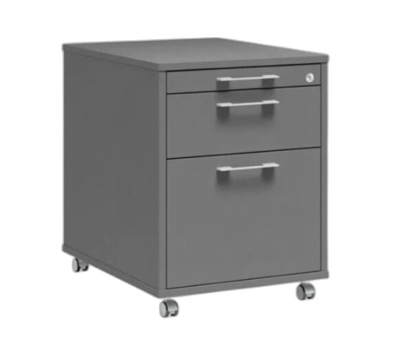 Hurts DNA – 3 lådor, Hängmappar, mörkgrå