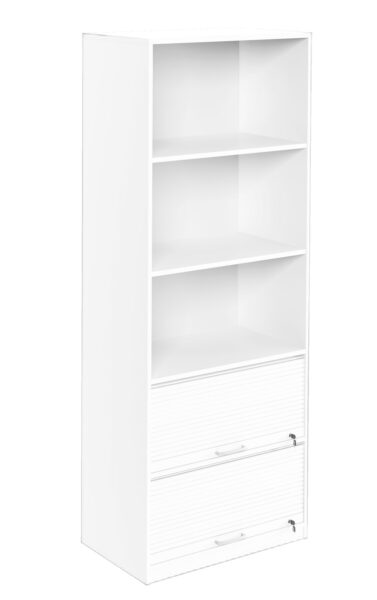 Jalusiskåp – 2 jalusi & 3 pärmplan – 800x400x2129 mm