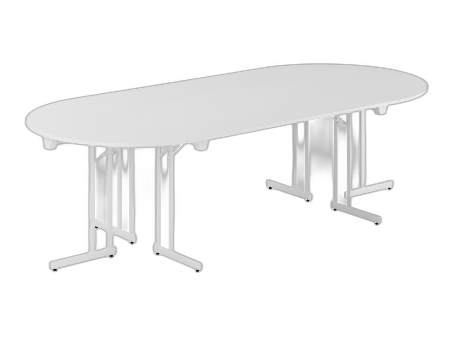 Konferensbord för mötesrum — storlek, form och material