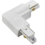 L-koppling Global 1-fas skena – mattsvart eller mattvit