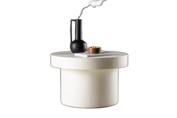 Malung Soffbord ø80 Vit