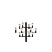 Manola Krona 12 – svart takkrona med elegant design
