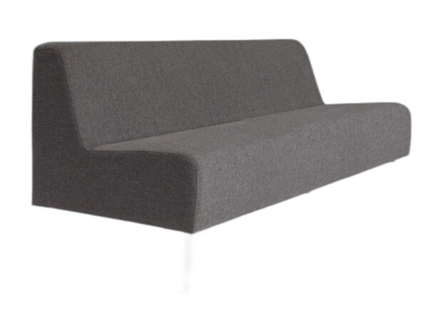 Monte Carlo AIR 180 cm – 3-sits kontorssoffa med avtagbar klädsel