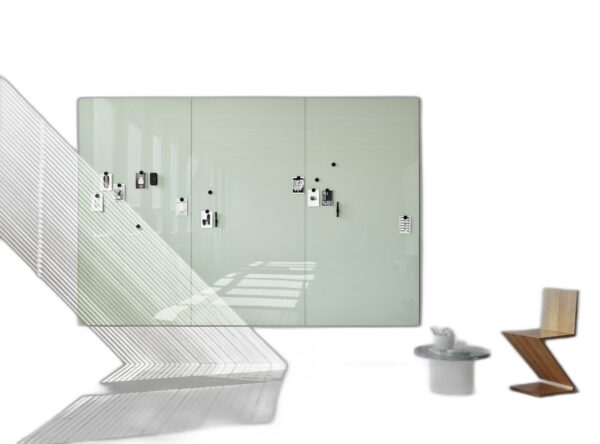 Mood Spaces – Magnetiska glastavlor i 24 färger & 4 storlekar