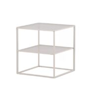 Netz Soffbord 60 x 55 x 55 – 3 färger – Vit, beige eller svart