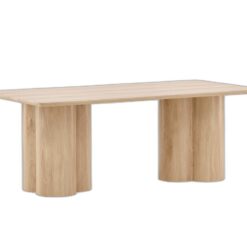 Olivia Soffbord 60 x 120 Vitputsad