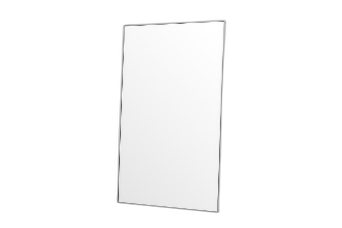 Orlando Stor spegel 120 x 190 aluminium ram natur
