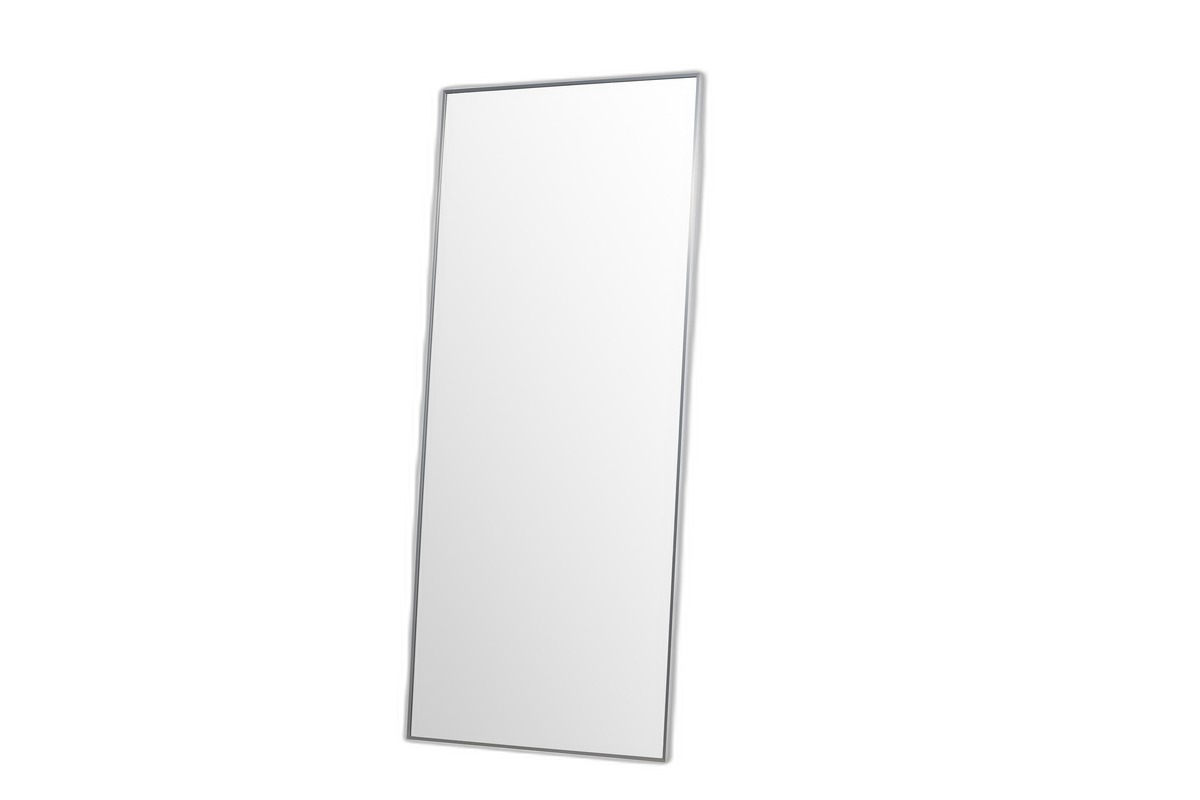 Orlando Stor spegel 85 x 190 – aluminium ram natur
