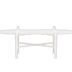 Pueblo Soffbord 65,5 x 120 Beige – Skandinavisk Elegans för Soffor och Lounger