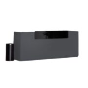 Receptionsdisk DNA – Fast bord, 260 cm, Antracit