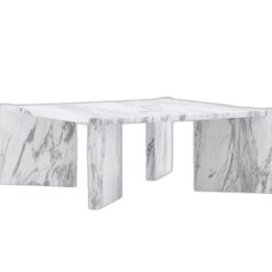 Rogaland Soffbord 100 x 100 Vit