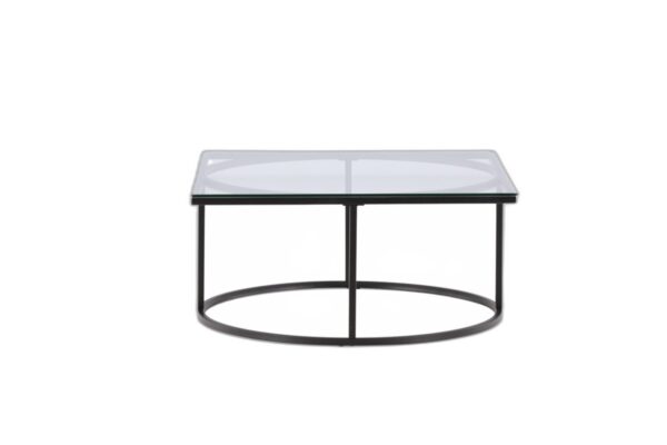 Skanör Soffbord 90 x 90 Svart