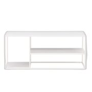 Staal Soffbord 50 x 50 x 120 -. 3 färger – Vit, beige eller svart