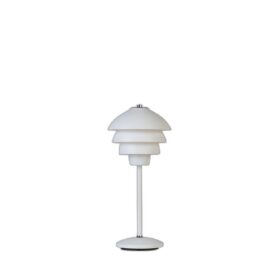Valencia Bordslampa mattvit – Stilren och funktionell belysning