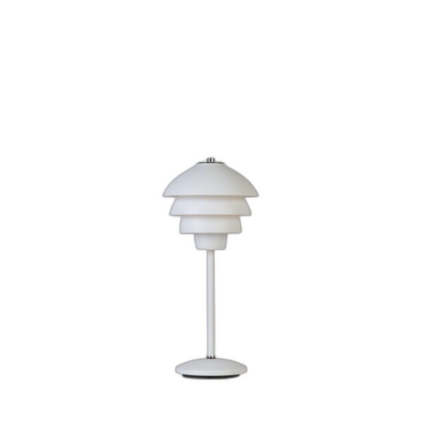 Valencia Bordslampa – Mattvit | G4 | Ø180 mm