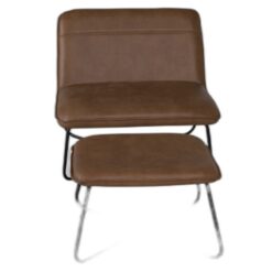 X Loungefåtöljer Brun