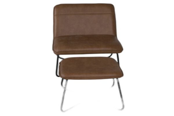 X Loungefåtöljer Brun