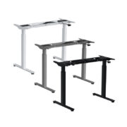 Elevate Dual Monitor Arm 52 – Gasfjädrad dubbel monitorarm 3–8 kg