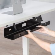 Kabelränna Adapt – Billig och funktionell kabelhållare under skrivbord