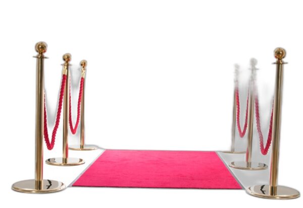 Komplett Entrépaket med 6 Mässingstolpar – Stil och Funktion i Ett