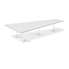 Konferensbord trapetsformat 380×120 cm 14-16 pers – DNA