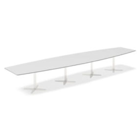 Konferensbord båtformat 500×120 cm 20+ pers – DNA