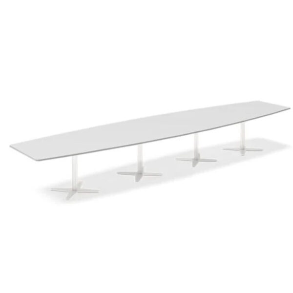 Konferensbord båtformat 500×120 cm 20+ pers – DNA