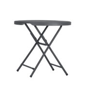 Runt fällbord Ø80 cm hopfällbart – Praxis