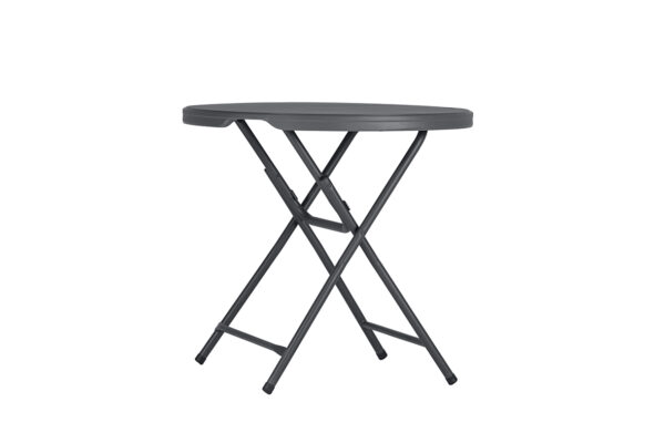 Runt fällbord Ø80 cm hopfällbart – Praxis
