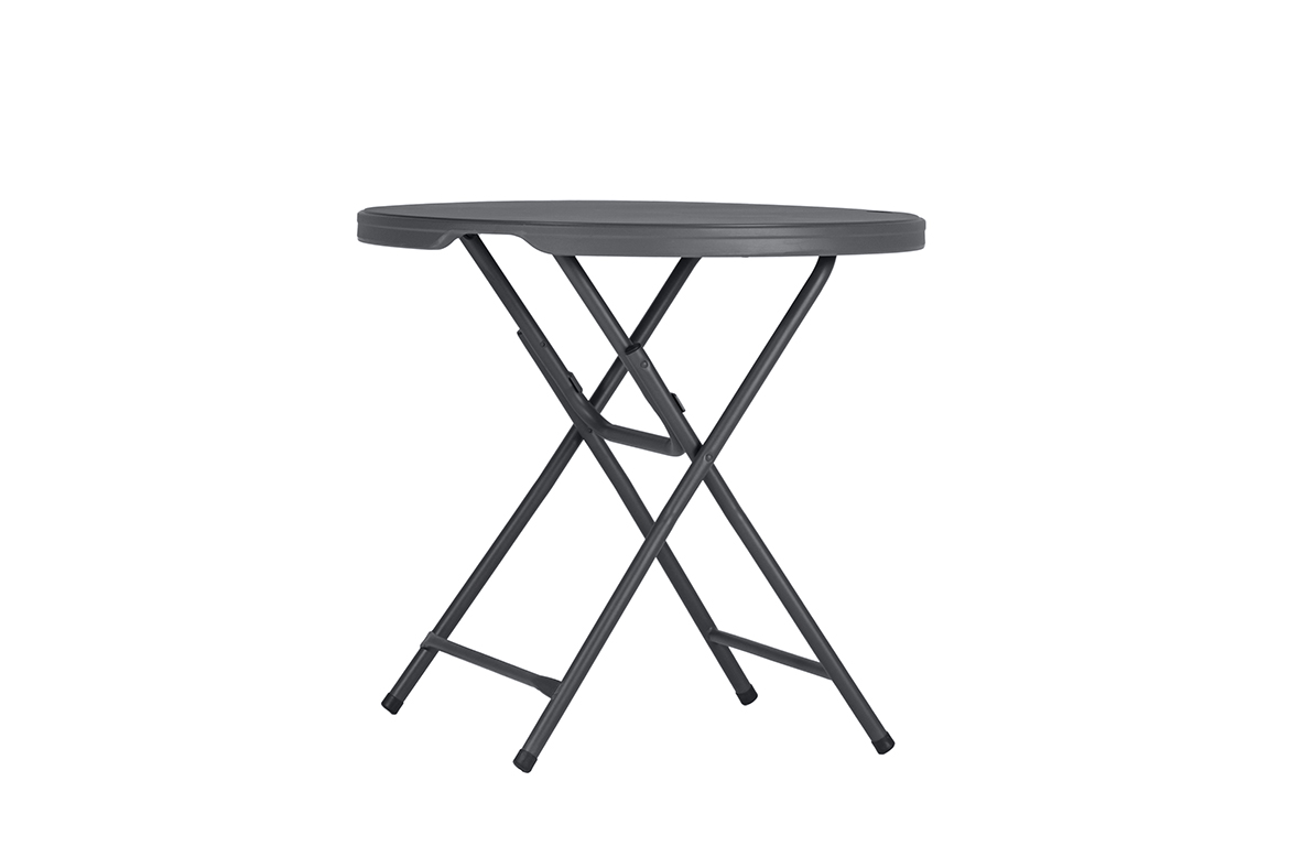 Runt fällbord Ø80 cm hopfällbart – Praxis