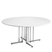 Runt fällbord Ø120 cm bankett stapelbart – Bankett Style