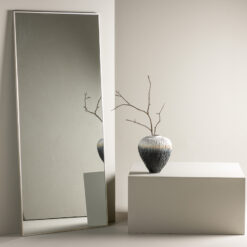 Orlando Stor spegel 190x85 cm beige ram