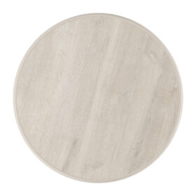 Ferrea bord med rund Ø85 cm skiva i Nautic Oak.