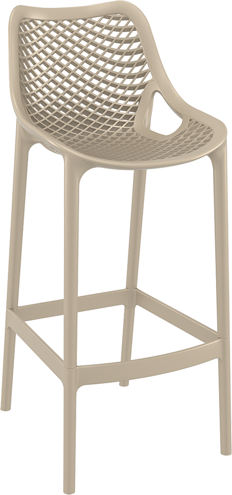AIR BAR 75 – Barstol Taupe sida | Smålands Kontorsmöbler