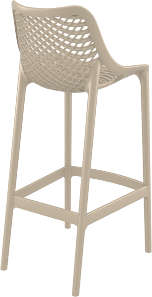 AIR BAR 75 – Barstol Taupe detalj | Smålands Kontorsmöbler