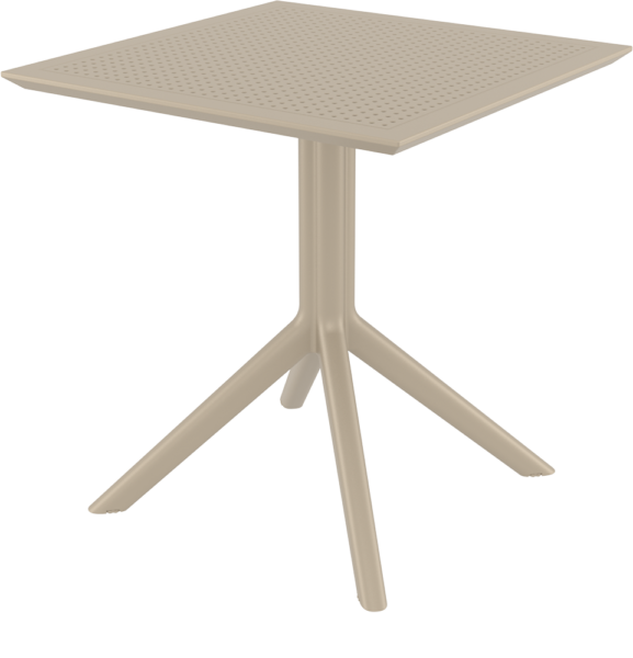 SKY utomhusbord 70x70 cm - Taupe