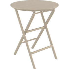 ELJ Helen runda fällbord Ø60 cm, taupe