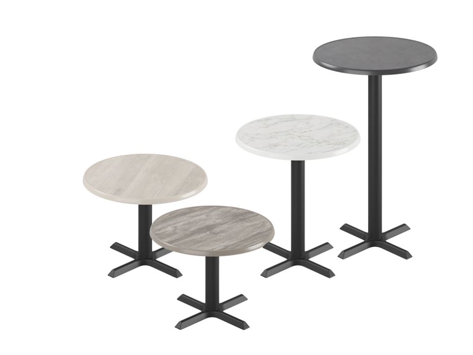 Ferrea bord med rund Ø70 cm skiva