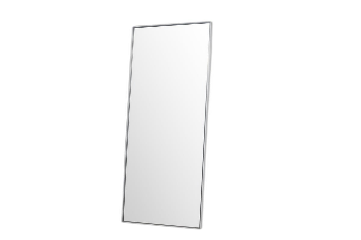 Orlando stor spegel 85 x 190 cm med natur aluminiumram